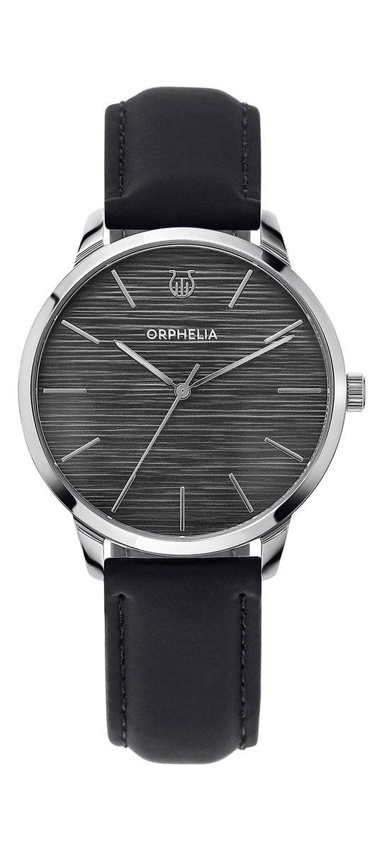 Orphelia Winston OR61903 Horloge - Leer - Zwart - Ø 42 mm