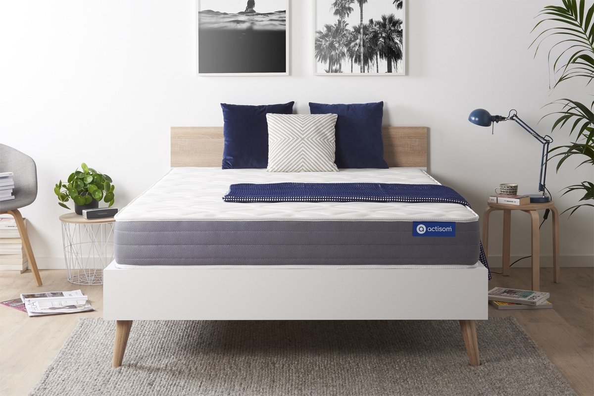 Actilatex dream matras 160x195cm , Latex en traagschuim , Vrij stevig, 5 comfortzones