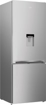 BEKO RCNE560K40DSN Ondervriezer koelkast - 497 L (352 + 145) - Koud geventileerd - NeoFrost - A ++ - Staalgrijs