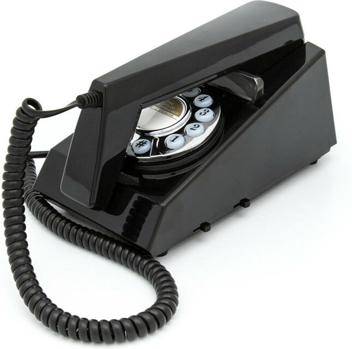 GPO 1960PUSHBLA - Telefoon Trim retro jaren ‘60, druktoetsen, zwart