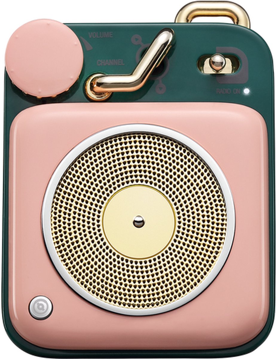MUZEN Button Mini - Draagbare Draadloze Bluetooth Luidspreker - Candy Pink