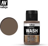 Vallejo Model Wash Oiled Earth - 35ml - VAL76521