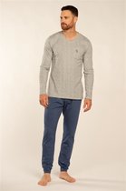Eskimo heren pyjama Katoen - Paolo - 43049  - XL   - Grijs