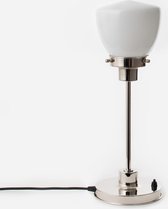 Art Deco Trade - Slanke Tafellamp Schoolbol Small 20's Nikkel