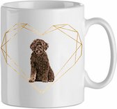 Mok portugese waterhond 4.5| Hond| Hondenliefhebber | Cadeau| Cadeau voor hem| cadeau voor haar | Beker 31 CL