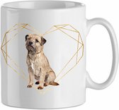 Mok Border terrier 1.1| Hond| Hondenliefhebber | Cadeau| Cadeau voor hem| cadeau voor haar | Beker 31 CL