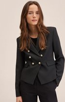 Mango Blazer Double Breasted Blazer 27046319 99 Dames Maat - S