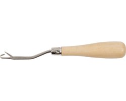 Smyrna haaknaald l: 15 5 cm 1stuk