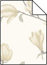 Proefstaal Origin Wallcoverings behang magnolia vanille beige - 347044 - 26,5 x 21 cm