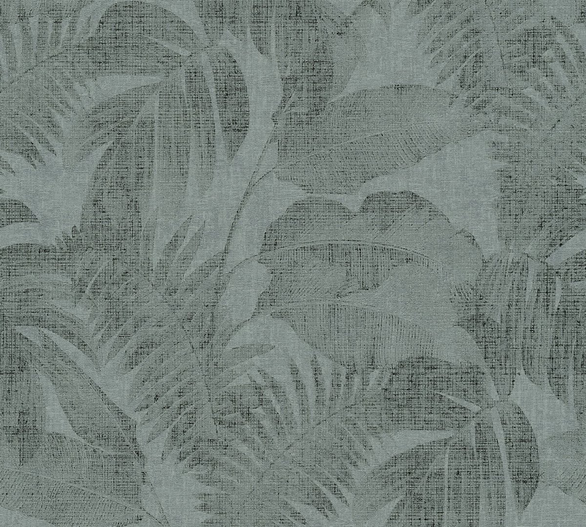 TROPISCHE BLADEREN BEHANG - Groen - AS Creation New Walls "Livingwalls"
