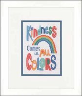 Dimensions Kindness Colors borduren (pakket)