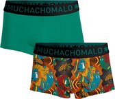 Muchachomalo-2-pack onderbroeken voor mannen-Elastisch Katoen-Boxershorts - Maat XL
