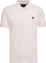 Lyle & Scott - Heren Polo SS Slim Stretch Polo - Roze - Maat XL