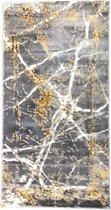Magic Floor - Tapijt - Woonkamer - Vloerkleed Pera 0329A - Grijs - Polyester - (230x160cm)