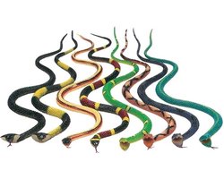 foto van Wild Republic Speelfiguur - slang - pvc - 30 cm - Halloween reptielen slangen - enge diertjes