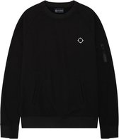 Ma.Strum Heren Sweater Zwart maat S