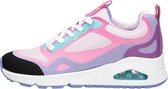 Skechers Uno Color Steps Meisjes Sneakers - Roze - Maat 35