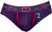 2EROS 2-Series Brief Wine - MAAT XL - Heren Ondergoed - Slip voor Man - Mannen Slip