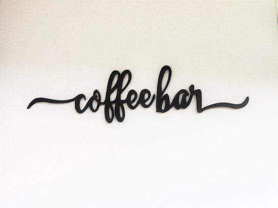 vijver Eervol Saga 3D Coffee Bar sign Muur Decor cadeau voor koffie lief hebben Koffie hoek  decor, koffie... | bol.com