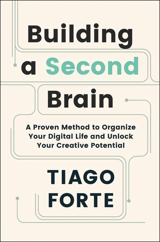 Boek cover Building a Second Brain van Tiago Forte (Paperback)