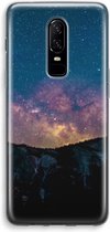 Case Company® - OnePlus 6 hoesje - Travel to space - Soft Case / Cover - Bescherming aan alle Kanten - Zijkanten Transparant - Bescherming Over de Schermrand - Back Cover
