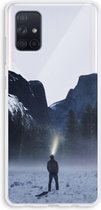 Case Company® - Samsung Galaxy A71 hoesje - Wanderlust - Soft Cover Telefoonhoesje - Bescherming aan alle Kanten en Schermrand