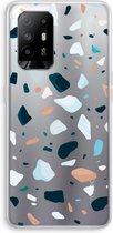 Case Company® - Oppo A94 5G hoesje - Terrazzo N°13 - Soft Cover Telefoonhoesje - Bescherming aan alle Kanten en Schermrand