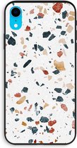 Case Company® - iPhone XR hoesje - Terrazzo N°4 - Biologisch Afbreekbaar Telefoonhoesje - Bescherming alle Kanten en Schermrand