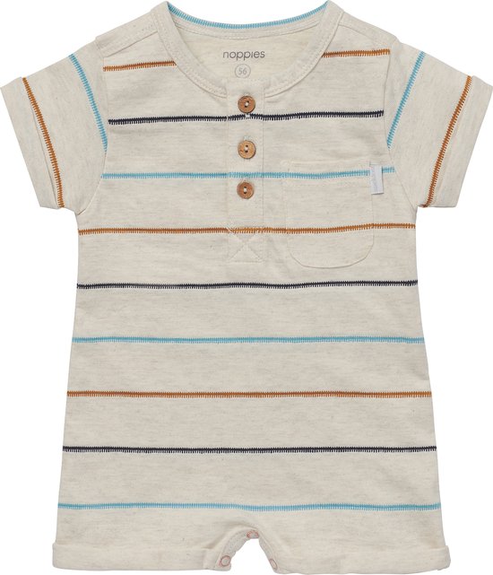 Noppies Boys Sleeveless Mondovi Print Playsuit - Pristine