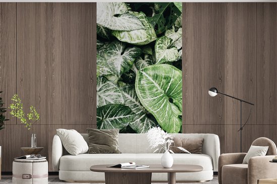 Papier Peint - Papiers Papier peint photo Feuilles - Nature - Végétal - Largeur 120 cm x Hauteur 240 cm