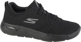 Skechers Go Walk Arch Fit Unify 124403-BBK, Vrouwen, Zwart, Sneakers,Sportschoenen, maat: 37,5