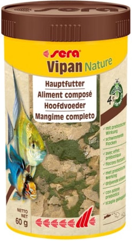 Sera Vipan vlokken visvoer gemengd aquarium