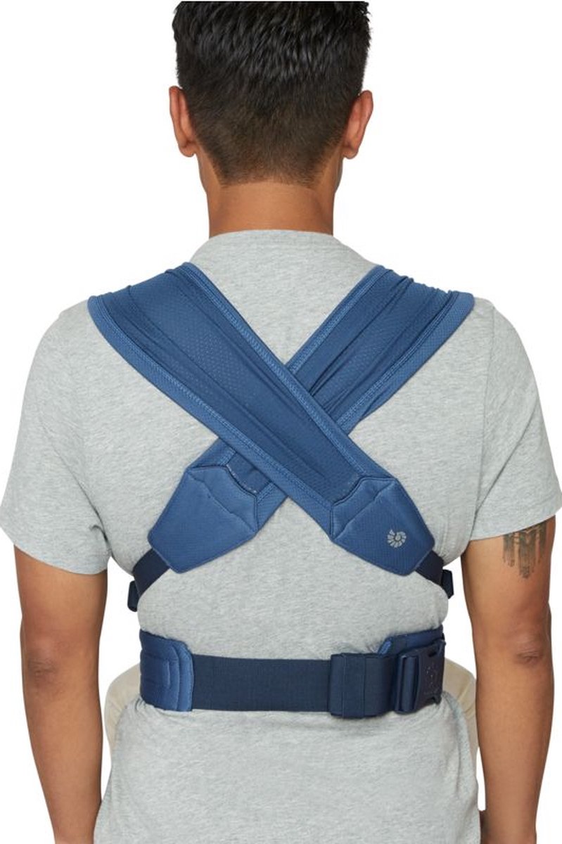 Ergobaby Embrace Soft Air Mesh Blue - draagzak baby – foto 3