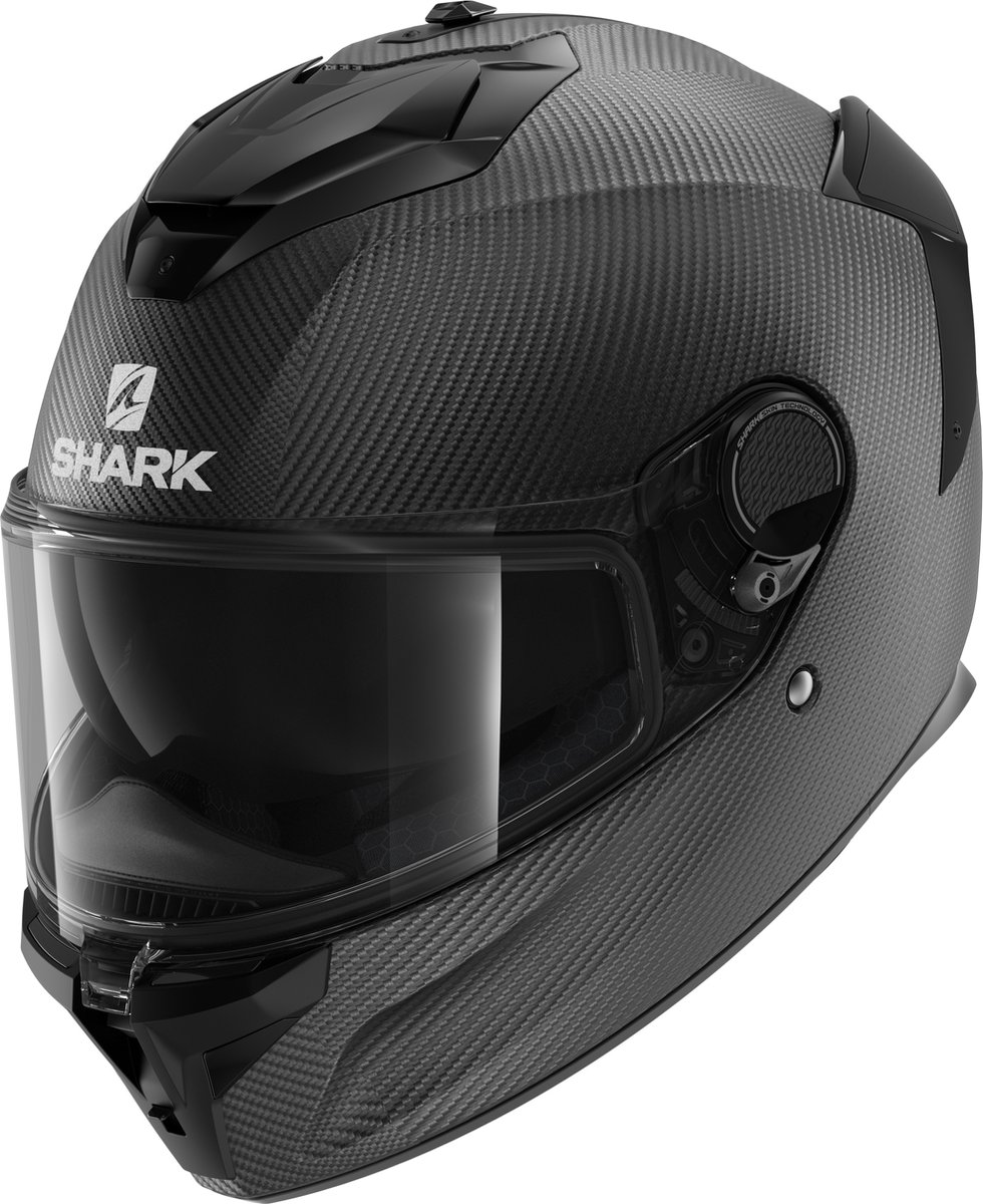 SHARK SPARTAN GT CARBON SKIN MAT Motorhelm Integraalhelm Carbon Mat - Maat M