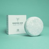 Shaving Bar Pure Cotton – vegan scheerzeep - plasticvrij scheren
