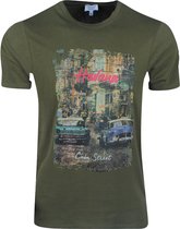 Consenso - Heren T-Shirt - Havana - Groen