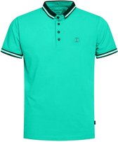 Gabbiano Poloshirt Premium Polo Met Tricot Kraag 232545 Mint Mannen Maat - XL