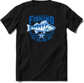 Only for true fishermen| vissen outdoor T-Shirt Heren / dames | hengelsport cadeau Shirt - grappige Spreuken, Zinnen en Teksten Maat L