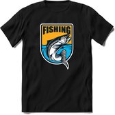 Fishing tournament | vissen outdoor T-Shirt Heren / dames | hengelsport cadeau Shirt - grappige Spreuken, Zinnen en Teksten Maat L