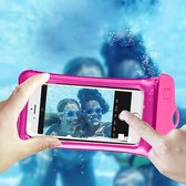 2 Stuks - Universele Mobiele Telefoon Hoes - Onder Water - Drijvend & 100% Waterdicht - Roze