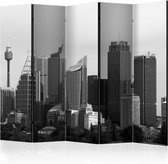 Vouwscherm - Skyscrapers in Sydney II [Room Dividers]