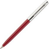 Cap-O-Matic Fisher Space Pen, Rood met Chroomkleurige Dop (#S775-R)