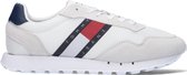 Tommy Jeans Tommy Jeans Retro Runner Lage sneakers - Heren - Wit - Maat 44