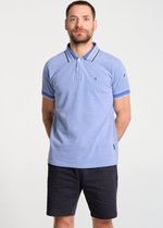 J&JOY - Poloshirt Mannen 25 Bahia Blue