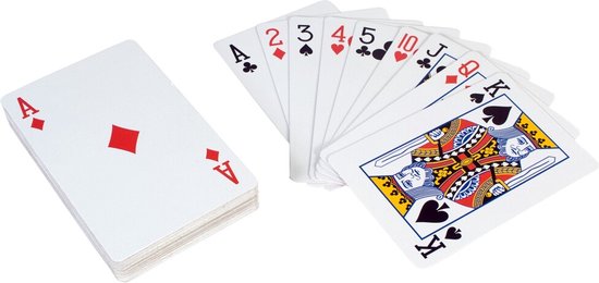 Afbeelding van het spel Outdoor Play XL Kaartspel met 54 Kaarten