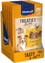Vitakraft Treaties Bits 120 g - Vitakraft chiens - 6 x Bacon & Poulet