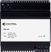 C-Control PSD-324 DIN-rail netvoeding Verbruik (stand-by) 0.3 W 24 V/DC 4.2 A 100 W 1 x