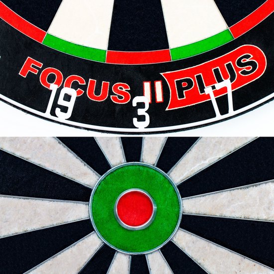 BULL'S Focus II Plus - Professioneel Dartbord - Darts van Bull's — afbeelding 4