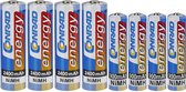 Conrad energy Oplaadbare batterijenset AAA, AA 8 stuk(s)