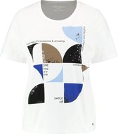 GERRY WEBER Dames T-shirt met print, organic cotton